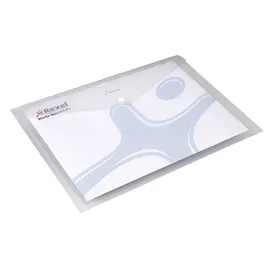 Rexel Dokumententasche A4 transparent 5 St.