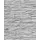 EDEM 1003-32 Steintapete 10 m x 0,64 m 5,33 m2 Grau/Weiß