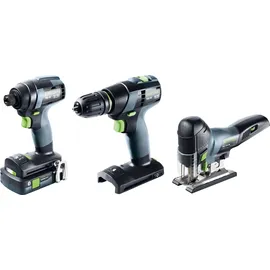 Festool Akku-Combo-Set Montage TID 18/TXS 18/PSC 420/TB 137