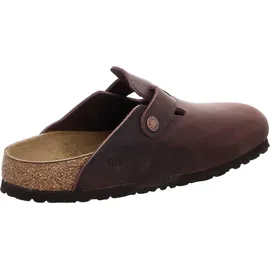 Birkenstock Boston Nubukleder geölt schmal habana 44