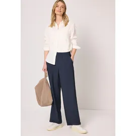 STREET ONE Style Emee Webhose Wide Leg Blau 40