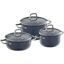 WMF Fusiontec Essential Topfset 3-teilig, Blueberry