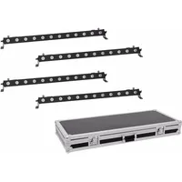 Eurolite LED BAR-12 QCL RGBW Leiste Schwarz