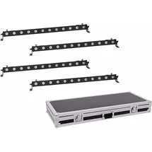 Eurolite LED BAR-12 QCL RGBW Leiste Schwarz