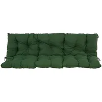 Patio Hollywoodschaukel Auflage 180x50 cm Frigiliana Sitzpolster grün Gartenbank