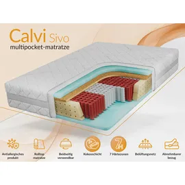 MKS Taschenfederkernmatratze CALVI 180 x 200 cm H3/H4