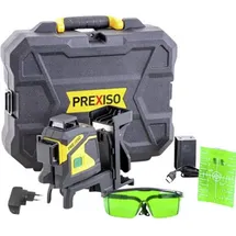 PREXISO PLC3-360G 360°-Linienlaser grüner Laser, inkl. 360° Laser, inkl. Akku, inkl. Box