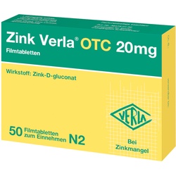 Zink Verla OTC 20mg