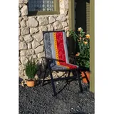 Hochlehner »Elmira«, 4er Set mit grau rot gelb Ranke,114x47cm - bunt | grau