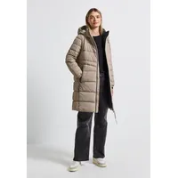 STREET ONE Steppjacke lange Winterjacke, mit Kapuze