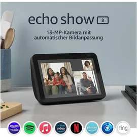 Amazon Echo Show 8 2. Generation anthrazit