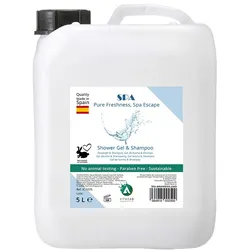 Vitacab SPA Shampoo & Duschgel, Frisches Aroma - 5L Kanister