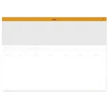 Rhodia Schreibunterlage A2 mit Wochenkalender, Leinenrücken, 30 Blatt - 194042C