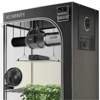 AC Infinity Advance Grow Zelt-System PRO 120x120x200 | 3 Pflanzen-Set L