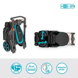 Gardena PowerMax Duo 46/36V P4A inkl. 2 x 2.5Ah Akku (14646-65)