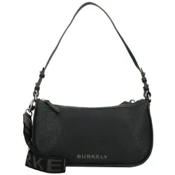 Burkely Always Alyx Schultertasche Leder 28 cm  schwarz