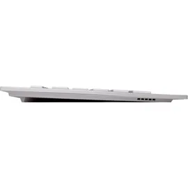 Cherry DW 8000 Wireless Tastatur CH Set weiß/silber