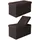 tavora Sitzbank faltbar Grau 76 x 38 x 38 cm