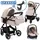 fillikid 3-1 Kombi-Kinderwagen-Set Fill Jaguar mit