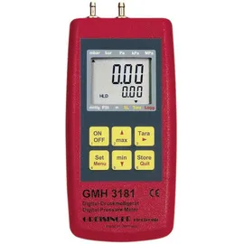 Greisinger GMH 3181-01 Druck-Messgerät Luftdruck, Nicht aggressive Gase, Korrosive Gase -0.001 - 0.025 bar