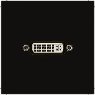 Jung MALS1193SW Multimediaanschlusssystem, schwarz