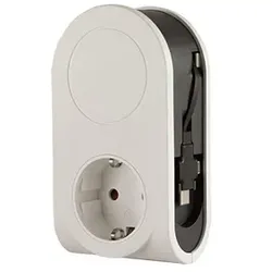 REV 0020840103 Netzstecker-Adapter Schwarz, Weiß
