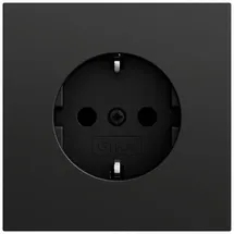 Gira Schuko-Steckdose Unterputz schwarz 1 St.