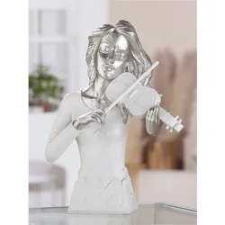 GILDE Dekofigur »Figur Musiker« GILDE weiß