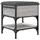 vidaXL Schuhbank 42 x 45 x 42 cm grau / grau