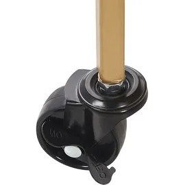 Beliani Servierwagen Farley Metall Gold
