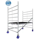 KRAUSE ProTec XXL AH 2,90 m - Breitaufbau Alu-Fahrgerüst | Neue Norm DIN EN 1004-1 - Art-Nr: 945105
