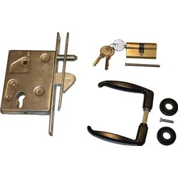 HBS-BETZ Schiebetürschloss-Set PZW PZW 25/50/72/8 mm ( 3000256919 )