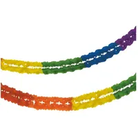 Papstar Großraumgirlande 10 m Ø 16 cm Rainbow