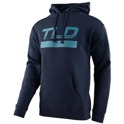 Troy Lee Designs Speed Logo Pullover Hoodie S - dark slate