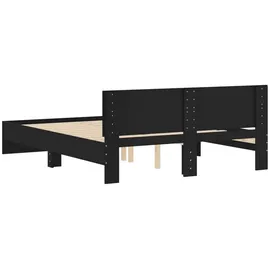 vidaXL 140 x 200 cm Schwarz