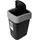 Curver Flip Bin 10 l schwarz/grau