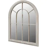 vidaXL Rustikaler Gartenspiegel Bogen 69×89 cm für Indoor und Outdoor