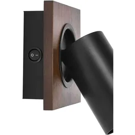 LEDVANCE LED-Wandstrahler Mercury GU10 Holz/schwarz