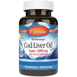 Carlson Labs Lebertran Kapseln 250 St.