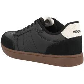 Woden Sportliche Schnürschuhe für Damen, schwarz 38 EU