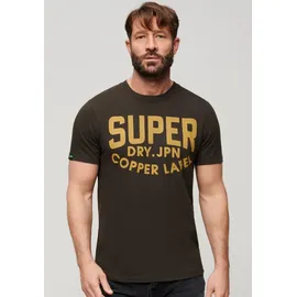 Superdry T-Shirt »COPPER LABEL WORKWEAR TEE«, Gr. XXL, vintage black, , 95321466-XXL