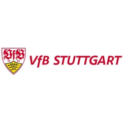 Wandtattoo WALL-ART „Fußball VfB Stuttgart Logo“ Wandtattoos Gr. B/H/T: 100 cm x 23 cm x 0,1 cm, rot Wandtattoos Wandsticker