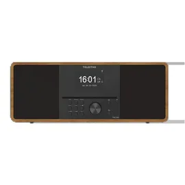Telestar TOP 300 Holz Internet CD-Radio Internet, DAB+, UKW USB, WLAN, Internetradio, DAB+, CD, Bluetooth®, AUX Inkl. Fernbedienung Holz
