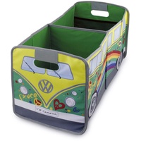 BRISA VW Collection - Volkswagen Falt-Aufbewahrungs-Spielzeug-Kofferraum-Box-Tasche-für-Einkäufe in T1 Bulli