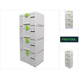Festool Systainer Set 4x SYS3 M 237 21,4L Kunststoff 396x296x237mm