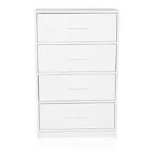 hjh living ESTORIA 58 x 91,5 x 30 cm Weiß