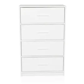 hjh living ESTORIA 58 x 91,5 x 30 cm Weiß