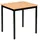 Sodematub Universaltischprogramm 70 x 60 x 74 cm Braun/Schwarz