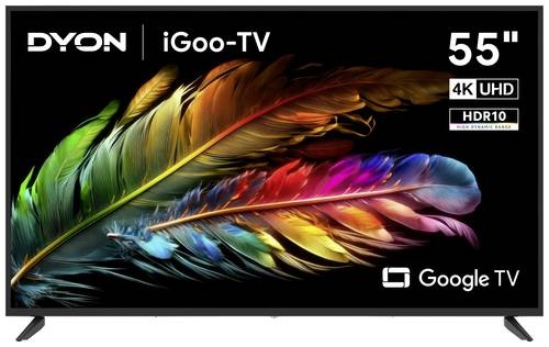Dyon iGoo-TV 55U LED-TV 139cm 55 Zoll EEK F (A - G) UHD, Smart TV, DVB-C, DVB-S2, DVB-T2, CI+, WLAN
