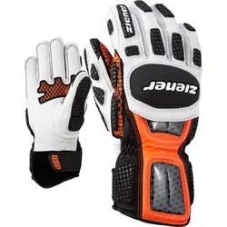 ZIENER Herren Skihandschuhe GS TECHNIK, poison orange, 7
